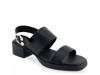 Dove Sandal Black view