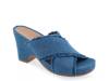 Madina Platform Sandal Blue view