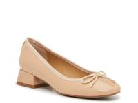 Jaya Pump Beige Patent Synthetic view