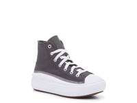 Chuck Taylor All Star Move Platform High-Top Sneaker - Kids' Grey view