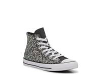 Chuck Taylor All Star Glitter High-Top Sneaker - Kids' Dark Grey/Multicolor view