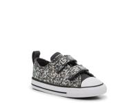 Chuck Taylor All Star Glitter Sneaker - Kids' Dark Grey/Multicolor view
