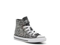 Chuck Taylor All Star Glitter High-Top Sneaker - Kids' Dark Grey/Multicolor view