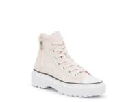 Chuck Taylor All Star Lugged Lift High-Top Sneaker - Kids' Light Pink view