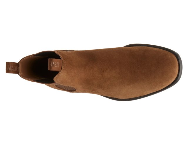 Steve Madden Estane Chelsea Boot Mens Cognac Brown Suede Lug Sole Ankle Boot 10 Steve Madden Men main image 4
