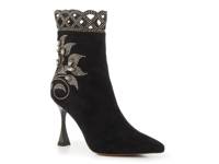 Crowned Bootie Black view