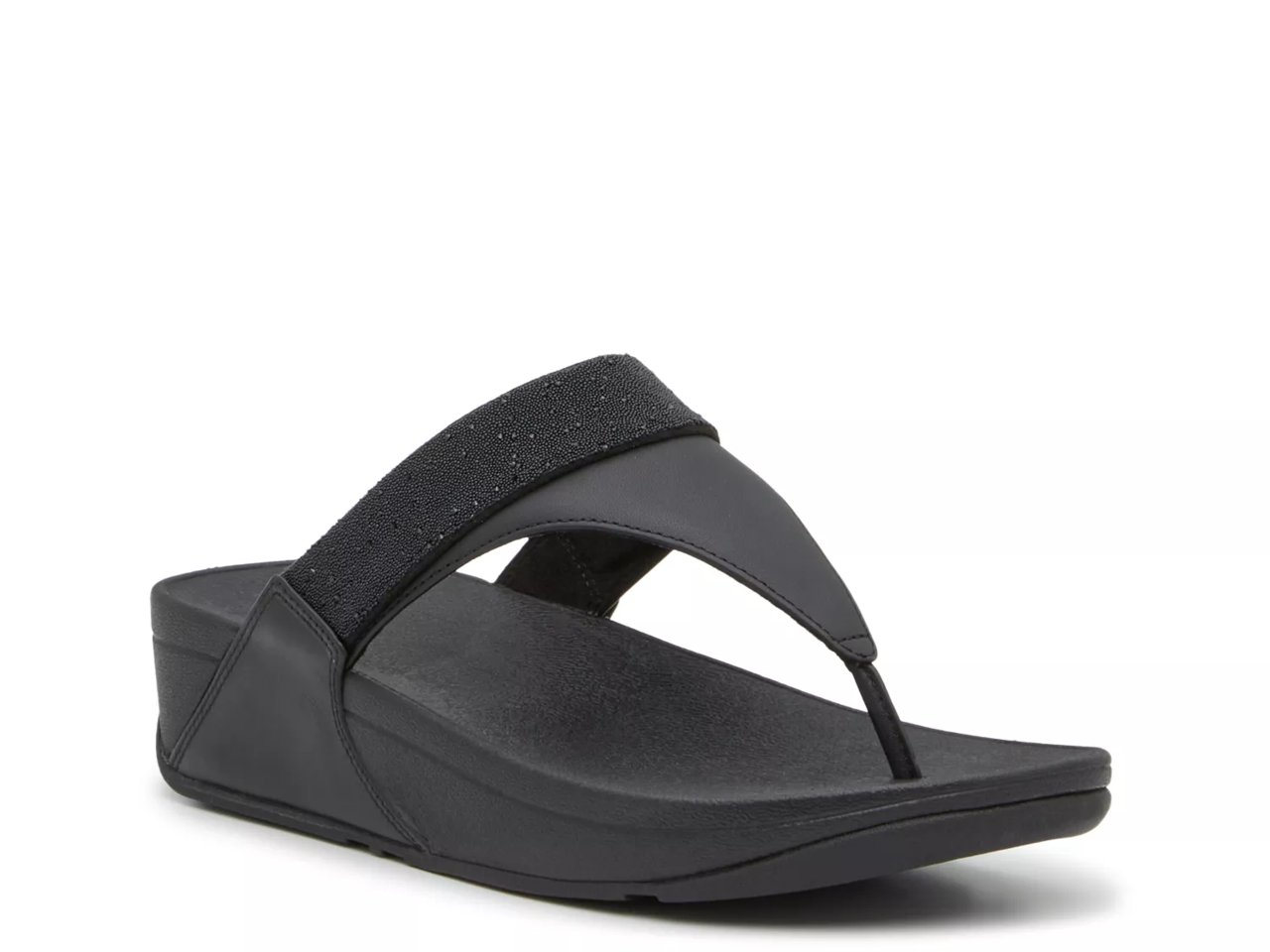 Lulu Opul-Trim Wedge Sandal