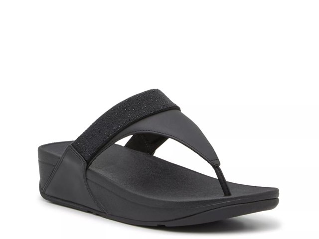 Lulu Opul-Trim Wedge Sandal
