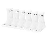 Performance Kids' Crew Socks - 6 Pack White view