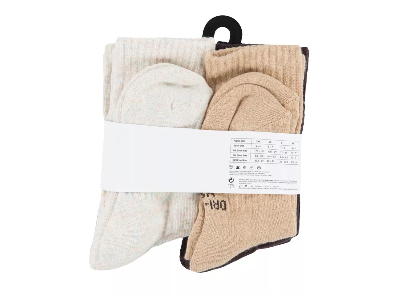 Performance Kids' Crew Socks - 6 Pack