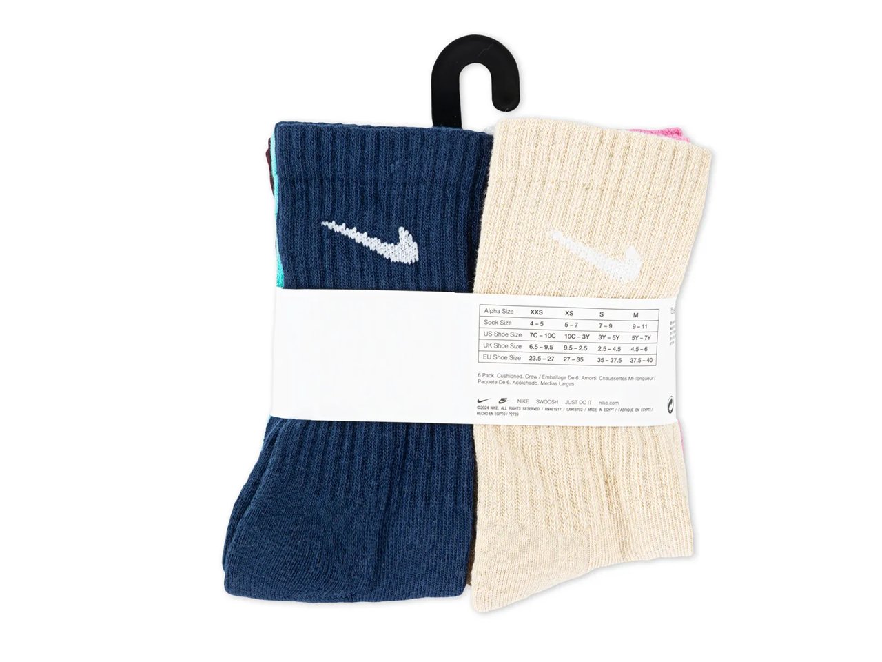 Performance Kids' Crew Socks - 6 Pack