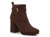 Gavan Bootie Dark Brown Fabric view