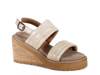 Car Pool Wedge Sandal Beige view