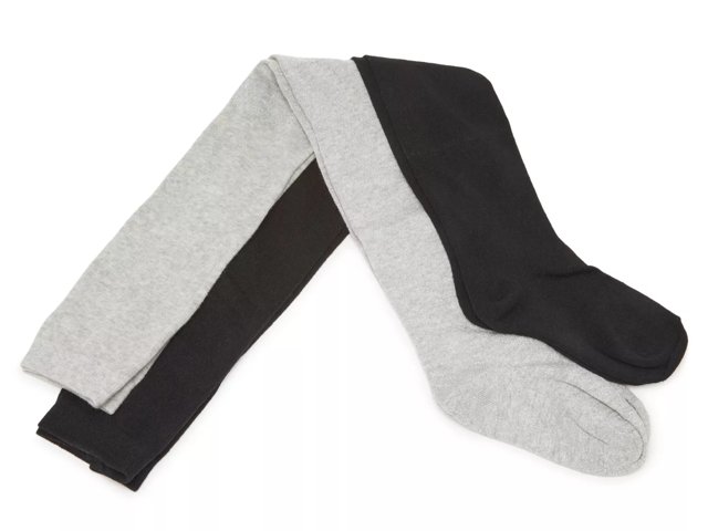 Metallic Kids' Sweater Tights - 2 Pack