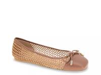 Hartly Ballet Flat Light Brown Mesh view