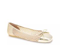 Hartly Ballet Flat Light Gold Mesh view