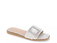 Mollie Sandal White/Silver view