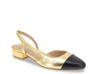 Tillie Flat Dark Gold/Black view