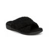 Relax II Sandal Black Faux Shearling view