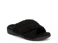 Relax II Sandal Black Faux Shearling view