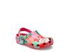 Classic Woodcut Floral Clog - Kids' Multicolor Floral Print view