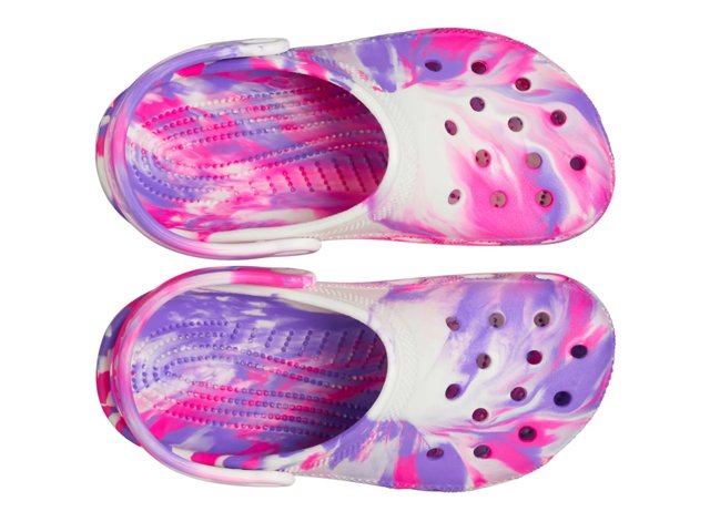 Classic Glow Marbled Clog - Kids'
