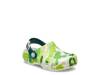 Classic Glow Slime Monsters Clog - Kids' Green view