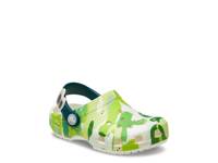 Classic Glow Slime Monsters Clog - Kids' Green view