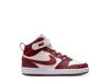 Court Borough Mid 2 Sneaker - Kid's White/Red view