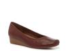 Covette Wedge Slip-On Dark Cognac view