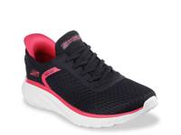 Hands Free Slip-Ins BOBs Sport Squad Chaos Stroke Of Luck Sneaker - Women's Black/Pink view