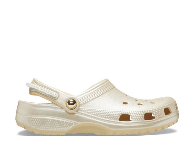 Classic Pearl Strap Clog - Women's