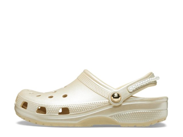 Classic Pearl Strap Clog - Women's