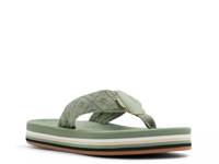 Gianna Platform Flip Flop Light Green view