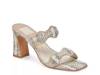 Ilva Sandal Grey/White Embossed view