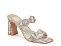 Ilva Sandal Grey/White Embossed view