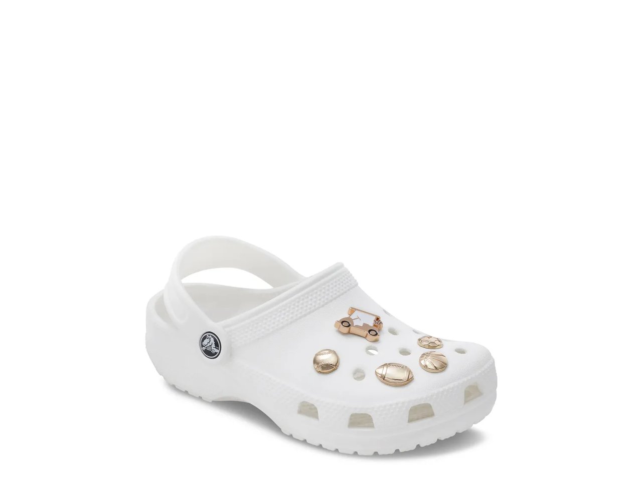 All Gold Sports Jibbitz Set - 5 Pack