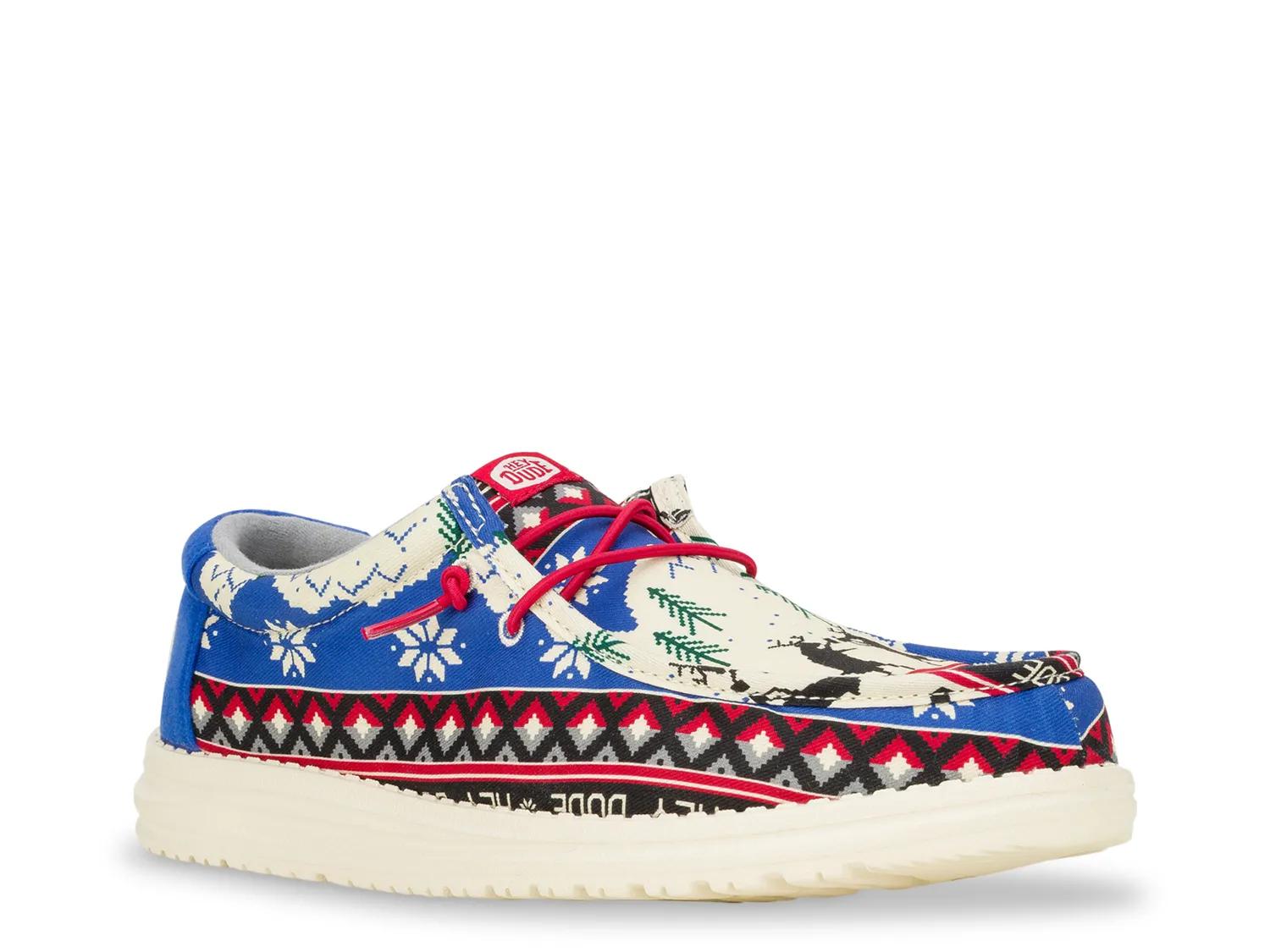 HEYDUDE Wally Holiday Cheers Slip-On - Men display picture 1