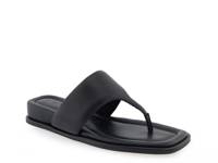 Barry Sandal Black Leather view