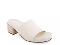 Clark Sandal Eggnog Ivory Leather view