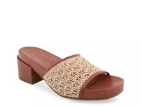 Clark Sandal Beige/Tan Raffia view