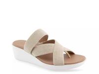 Ilona Wedge Sandal Soft Gold view