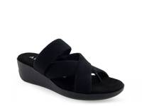 Ilona Wedge Sandal Black view