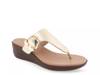 Izola Wedge Sandal Soft Gold view