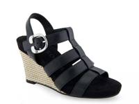 Paige Wedge Sandal Black/Tan view