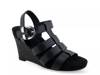 Paige Wedge Sandal Black view