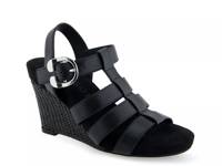 Paige Wedge Sandal Black view