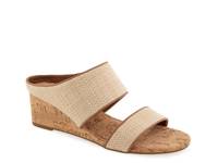 Wheeler Wedge Sandal Beige Raffia view