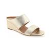 Wheeler Wedge Sandal Gold Metallic view
