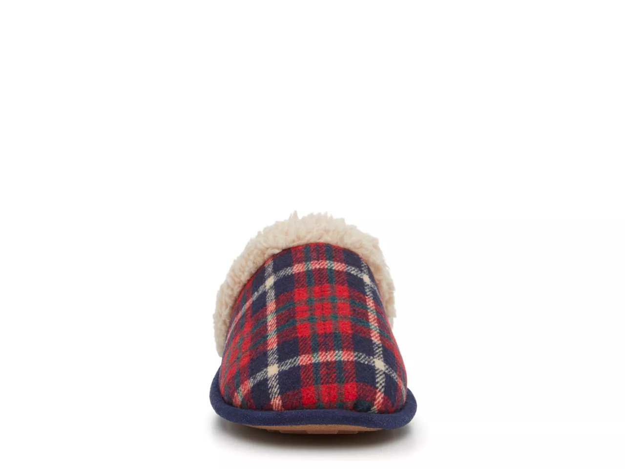 Plaid Scuff Slipper